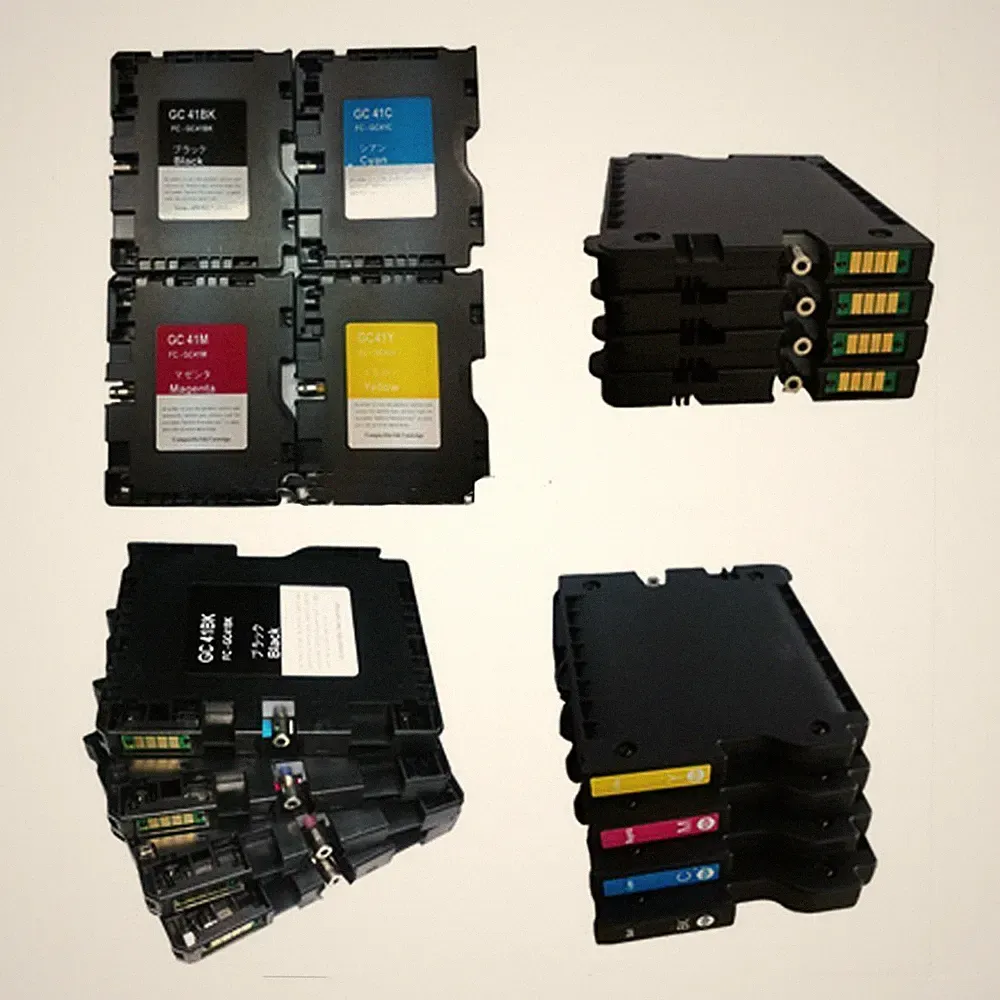 4 Pack GC-41 GC41 pigment Ink Cartridges For Ricoh Aficio SG2100 SG3110DN SG2010