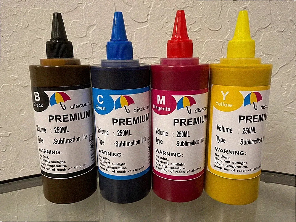 4x250ml sublimation Refill Ink for Ricoh Printer Cartridges