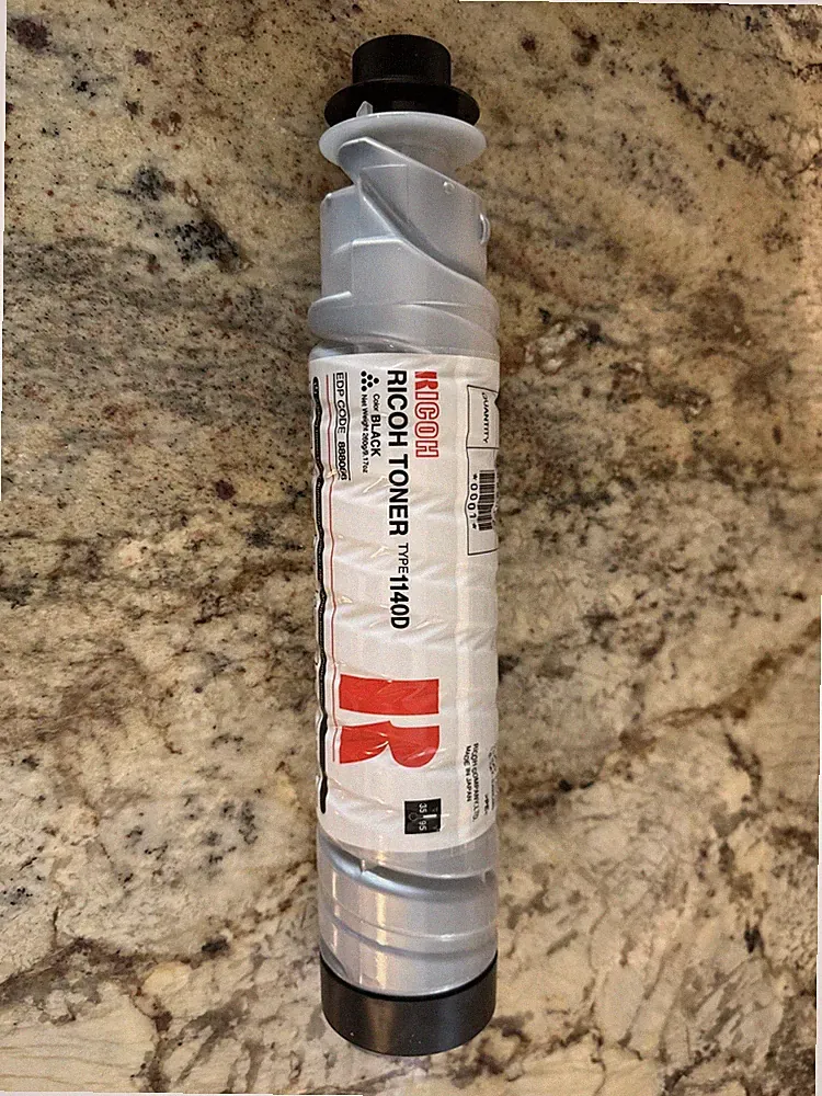 BLACK RICOH TONER PRINTER INK TYPE: 1140D BRAND NEW