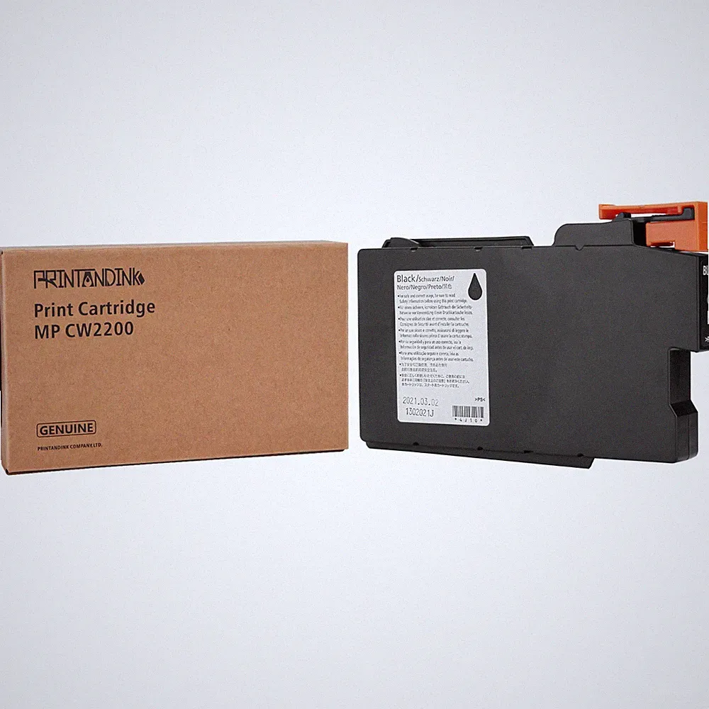 Genuine Ricoh MP CW2200 Black Ink Cartridge | High Yield 160ml | 2-Yr Warranty