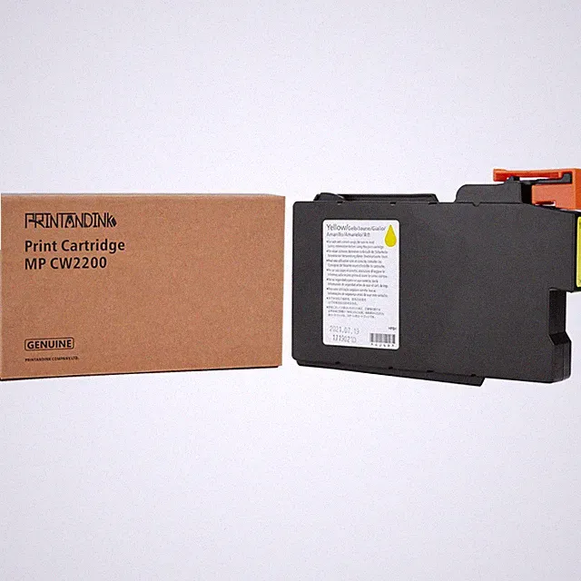 Genuine Ricoh MP CW2200 Yellow Ink Cartridge | High Yield 100ml | 2-Yr Warranty