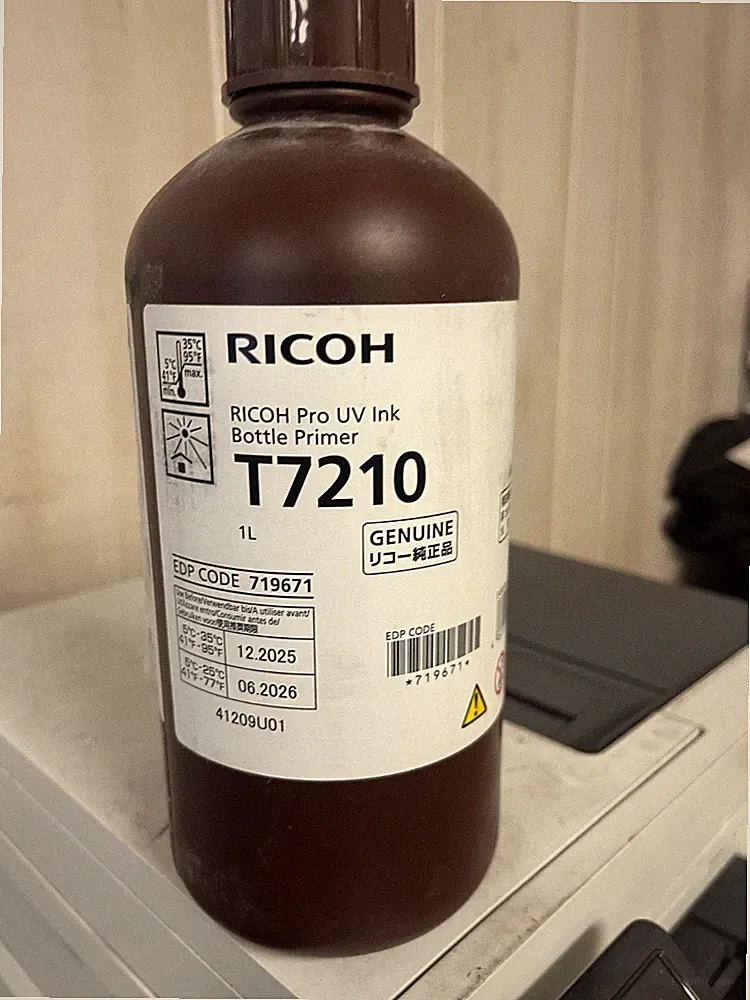 GENUINE RICOH PRO UV INK BOTTLE T7210 - EDP 719671 - EXP 12.2025