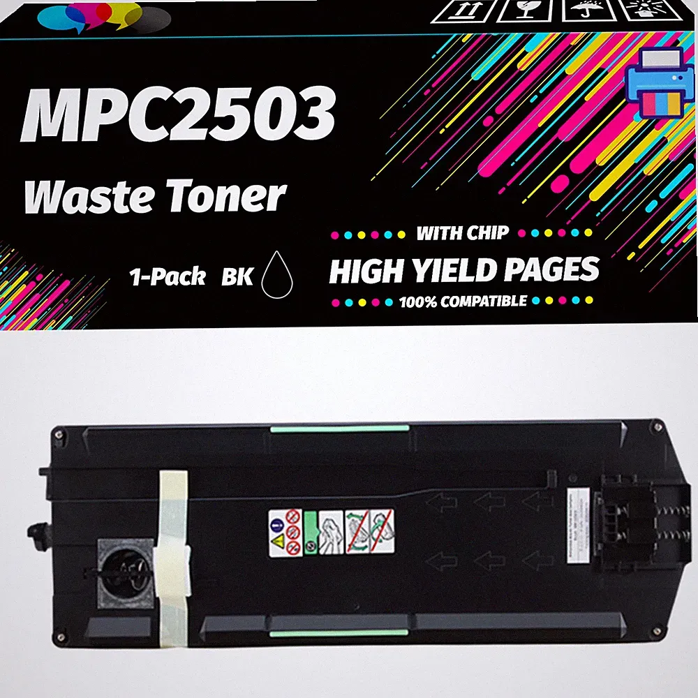 MPC2503 Waste Toner Bottle for Ricoh MP C2003 C2503 C3003 C3503 etc. Printers