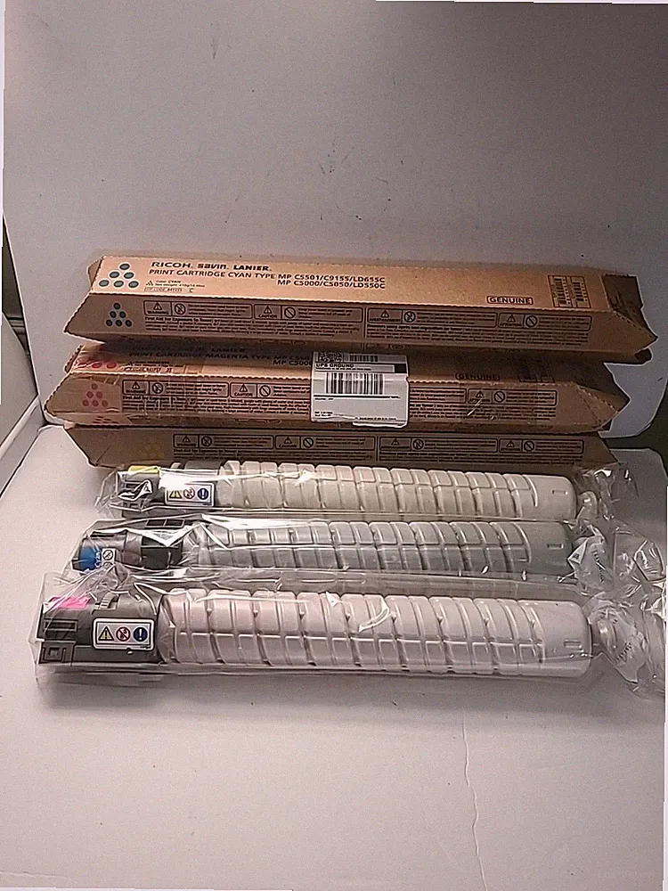 NEW Genuine Ricoh C5501/C9155/C5000/C5050 Toners Printers Ink Sealed New