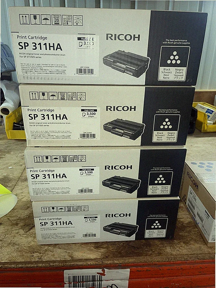 OEM Ricoh black toner cartridge SP 311HA