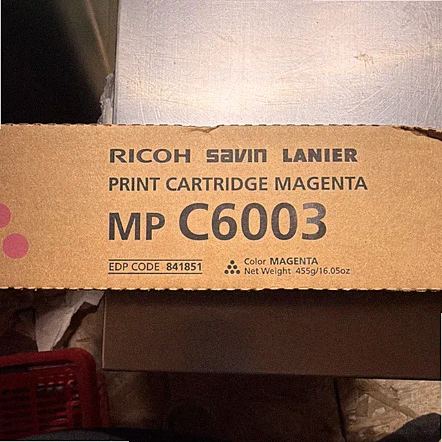 Ricoh MP C6003 Print Cartridge Magenta 841851 for Savin Lanier Printers