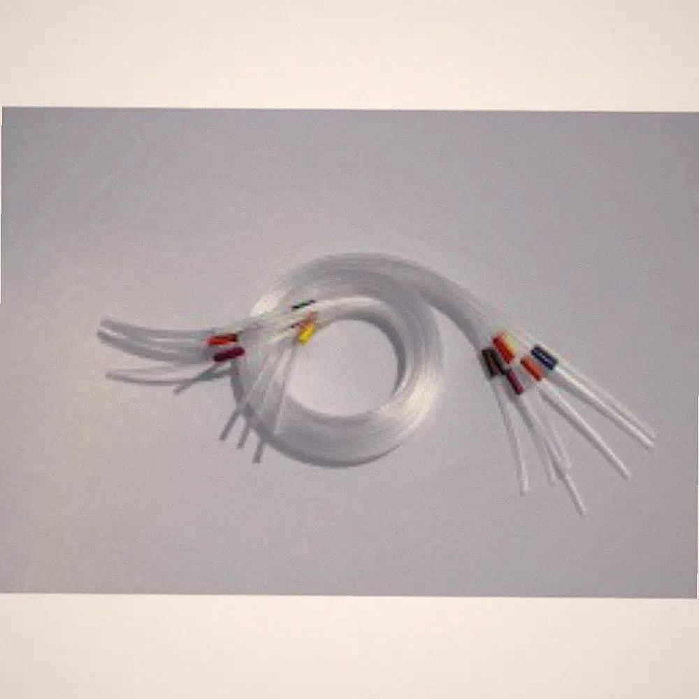 Ricoh Printer R6000 R3000 Ink Lines white and CMYK. set of 8 lines