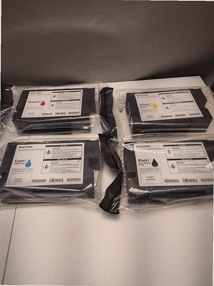Ricoh Ri1000 Ink Cartridge Total Of 4