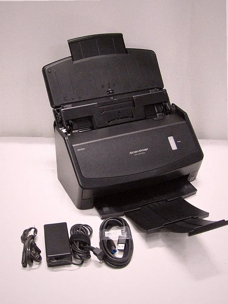 Ricoh ScanSnap iX1400 Compact ADF Network Duplex Scanner PA03820-B235 2808 Scans