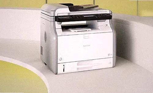 Ricoh SP Multifunction Printer | Only 5,500 Pages | New Toner & Drum | SP 3610SF